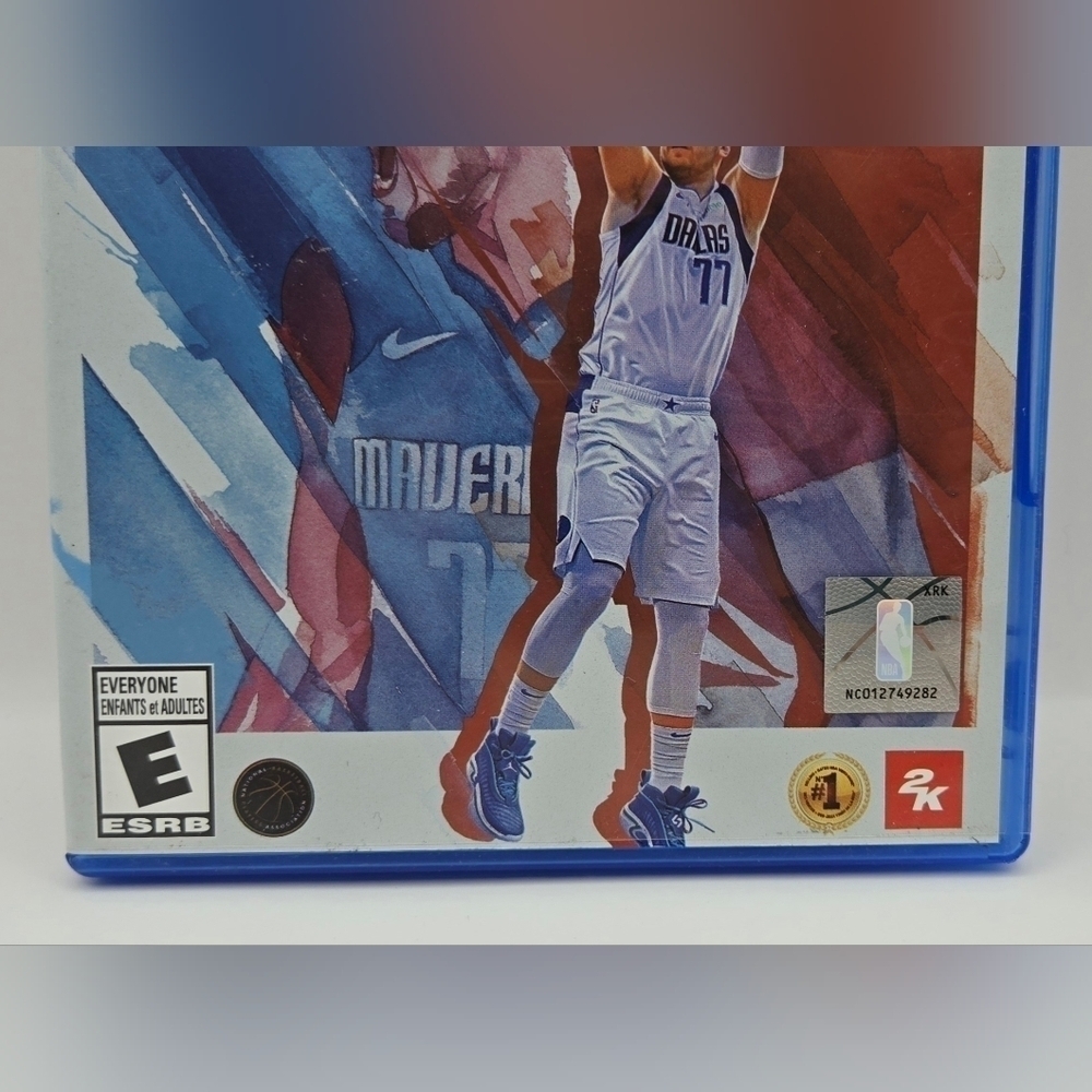 NBA 2K22 PS5 Basketball Game Luka Doncic Cover Tested Complete - Picture 2 of 9